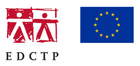 EDCTP and EU logos